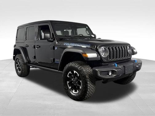 Black Clearcoat 2025 Jeep Wrangler 4xe Rubicon