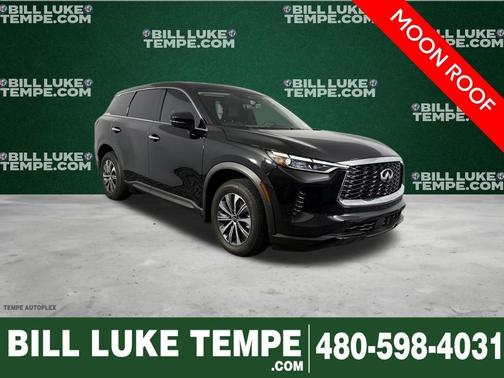 Diamond Black 2025 INFINITI QX60 Pure