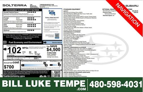 2023 Subaru Solterra Limited