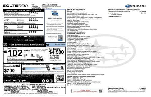 2023 Subaru Solterra Limited