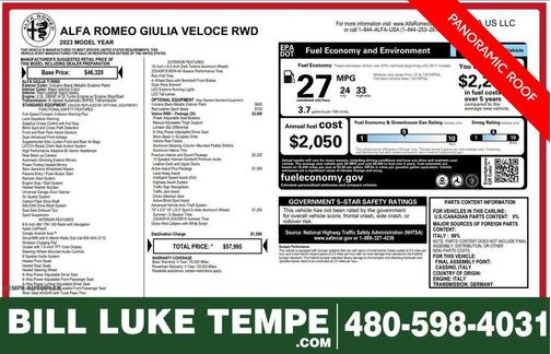 2023 Alfa Romeo Giulia Veloce