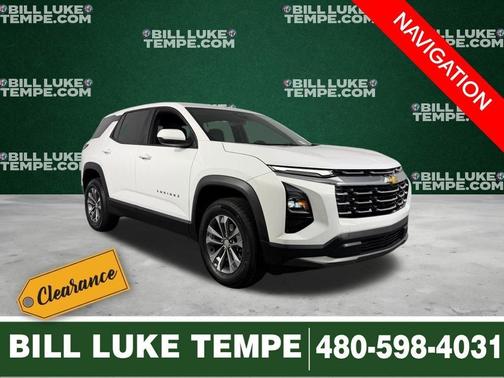 Summit White 2025 Chevrolet Equinox LT