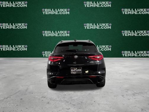 Vulcano Black Metallic 2023 Alfa Romeo Stelvio Veloce
