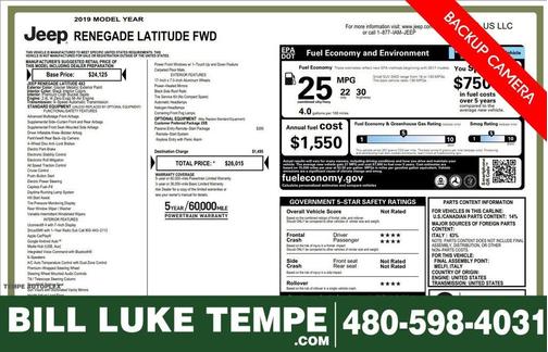 2019 Jeep Renegade Latitude