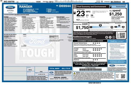 2021 Ford Ranger XL