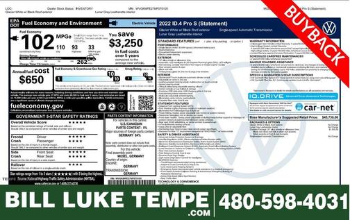 2022 Volkswagen ID.4 Pro S