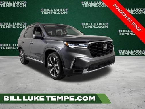 Modern Steel Metallic 2024 Honda Pilot Elite