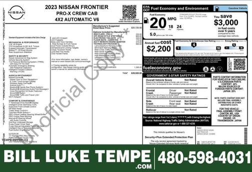 2023 Nissan Frontier PRO-X