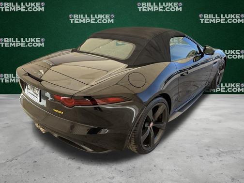 Santorini Black 2018 Jaguar F-TYPE 400 Sport