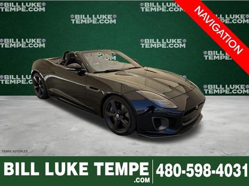 Santorini Black 2018 Jaguar F-TYPE 400 Sport