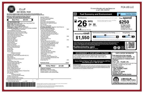 2021 FIAT 500X Trekking