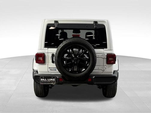 Bright White Clearcoat 2025 Jeep Wrangler 4xe Sahara