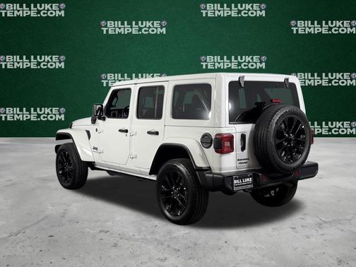Bright White Clearcoat 2025 Jeep Wrangler 4xe Sahara