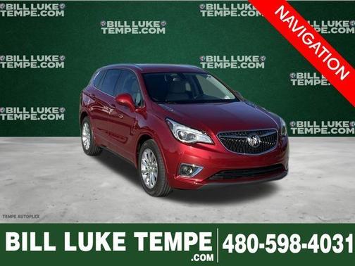 Chili Red Metallic 2020 Buick Envision Essence
