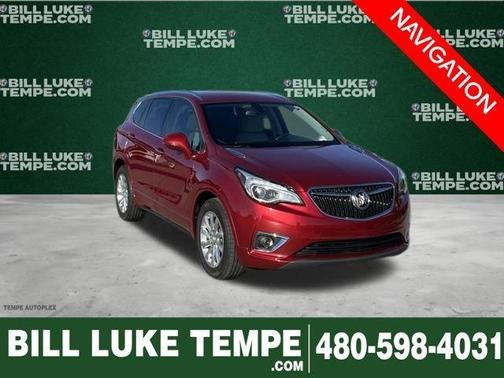 Chili Red Metallic 2020 Buick Envision Essence