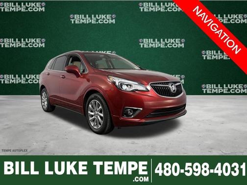 Chili Red Metallic 2020 Buick Envision Essence