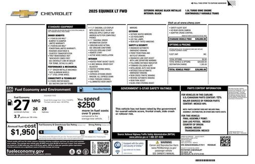2025 Chevrolet Equinox LT