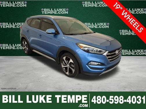Caribbean Blue 2018 Hyundai TUCSON Sport