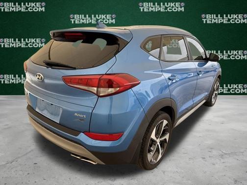 Caribbean Blue 2018 Hyundai TUCSON Sport
