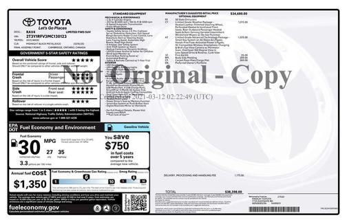 2021 Toyota RAV4 Limited