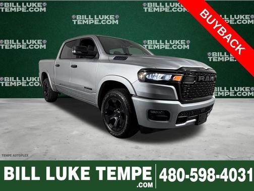 Billet Silver Metallic Clearcoat 2025 RAM 1500 Big Horn/Lone Star