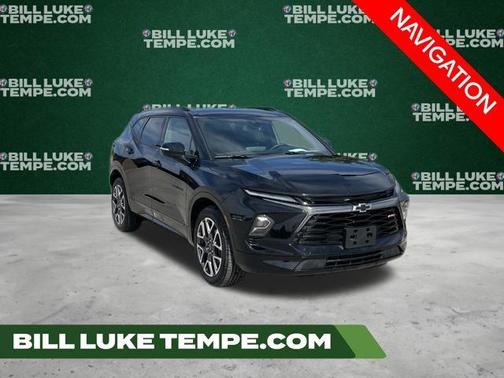 Black 2025 Chevrolet Blazer RS