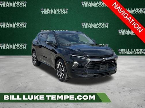 Black 2025 Chevrolet Blazer RS