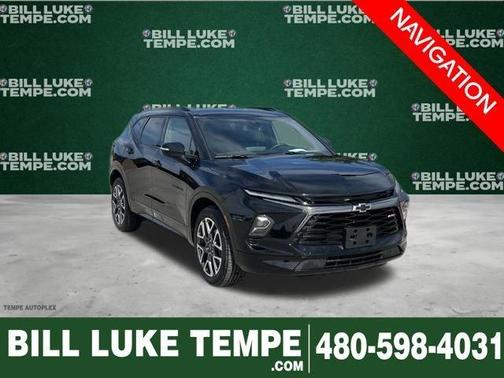 Black 2025 Chevrolet Blazer RS