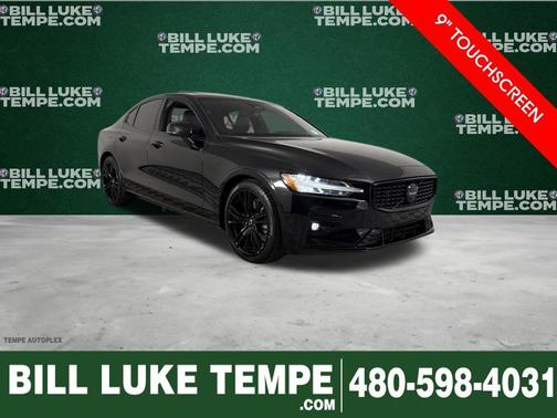 Onyx Black Metallic 2023 Volvo S60 B5 Plus Black Edition