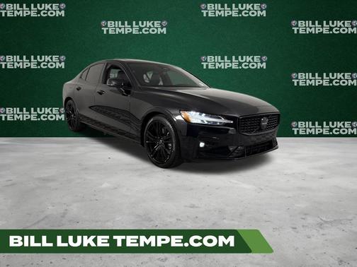 Onyx Black Metallic 2023 Volvo S60 B5 Plus Black Edition