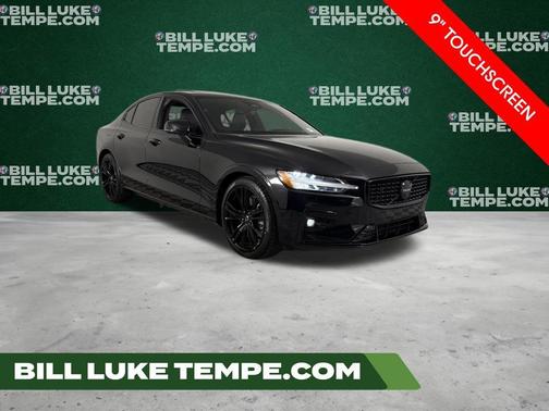 Onyx Black Metallic 2023 Volvo S60 B5 Plus Black Edition