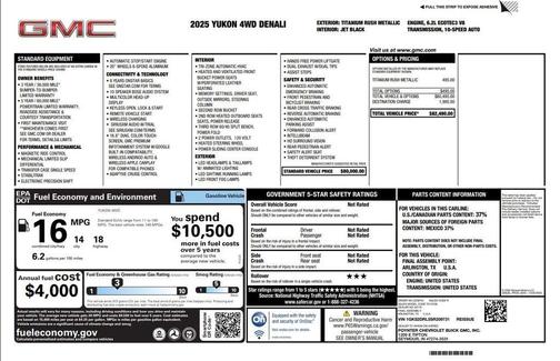 2025 GMC Yukon Denali