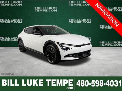Glacier White Pearl 2025 Kia EV6 Wind