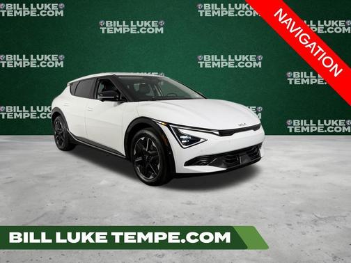 Glacier White Pearl 2025 Kia EV6 Wind