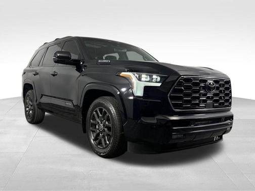 Midnight Black Metallic 2024 Toyota Sequoia Platinum