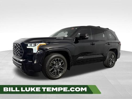 Midnight Black Metallic 2024 Toyota Sequoia Platinum