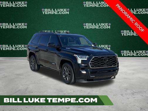 Midnight Black Metallic 2024 Toyota Sequoia Platinum