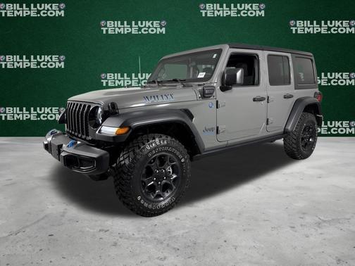 Sting Gray Clearcoat 2023 Jeep Wrangler 4xe Base