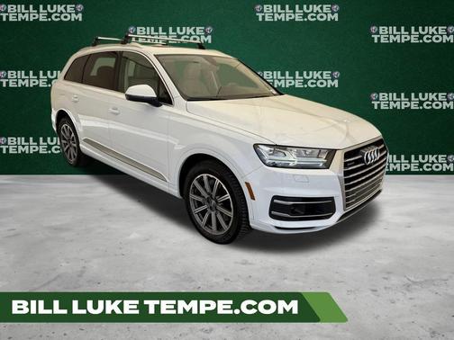 Glacier White Metallic 2018 Audi Q7 3.0T Prestige