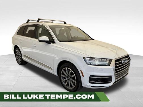 Glacier White Metallic 2018 Audi Q7 3.0T Prestige