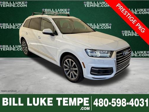 Glacier White Metallic 2018 Audi Q7 3.0T Prestige