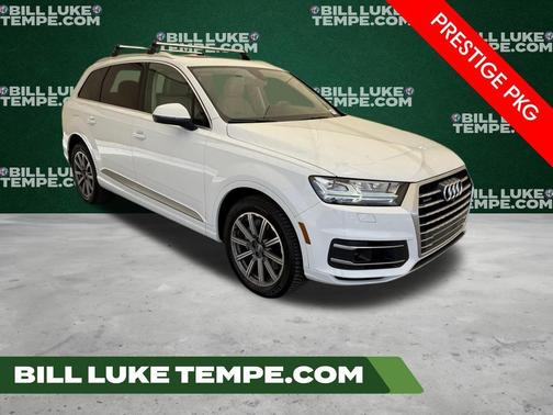 Glacier White Metallic 2018 Audi Q7 3.0T Prestige