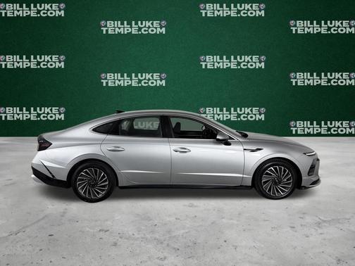 Silver 2025 Hyundai SONATA Hybrid SEL