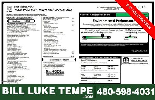 2024 RAM 2500 Big Horn