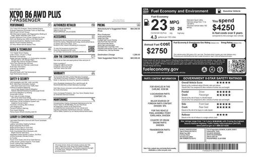 2025 Volvo XC90 B6 Plus 7-Seater