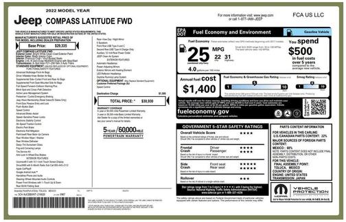 2022 Jeep Compass Latitude