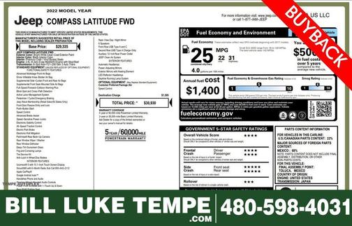 2022 Jeep Compass Latitude