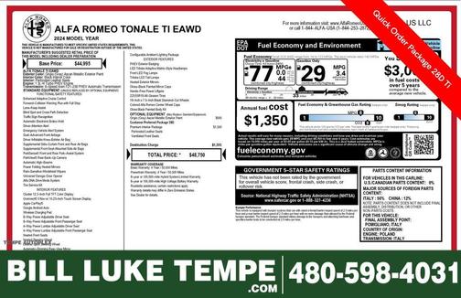2024 Alfa Romeo Tonale Ti