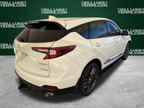 White Diamond Pearl 2019 Acura RDX A-Spec