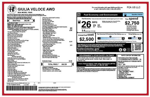 2024 Alfa Romeo Giulia Veloce